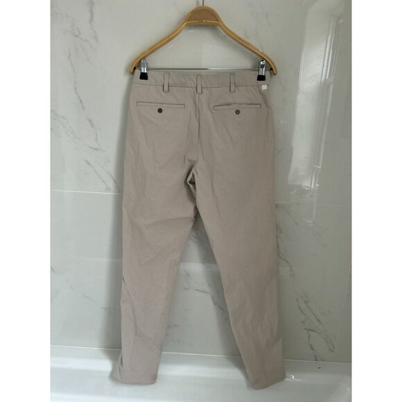 Ministry Of Supply Pace Poplin Lightweight Weather Wear Pants 30 Beige Wrinkle R - Picture 7 of 9